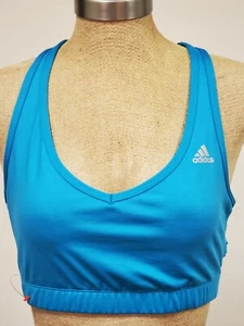 Adidas Damen Sport BH Blau Padless Größe L - Bild 1 von 2