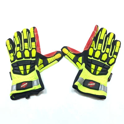 MAGID NEW Cestus 3207 Deep III Pro Size 2XL 12 Impact Protection Gloves B3207 Green