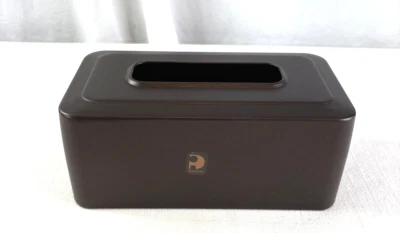 iDESIGN Olivia Caja de Pañuelos Bronce: Soporte Metal Elegante 10" Foto 1 de 4