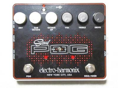 Used Electro-Harmonix EHX Soul Pog (Nano Pog + Soul Food) Guitar Effects Pedal - Image 1 of 3