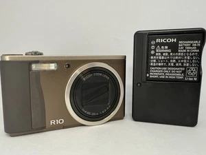 Ricoh R10 10MP Point and Shoot Compact Digital Camera from JAPAN Brown Near Mint - Picture 1 of 11
