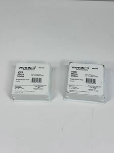 2 Packs one 50 & one 29 ct. VWR Micro Slides 25 x 75 × 1 mm No.48311-703 - Picture 1 of 5