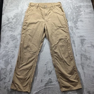 Carhartt Hose Herren 36x34 hellbraun B151 DKH Utility Workwear Zimmermann Taschen Baumwolle - Bild 1 von 11