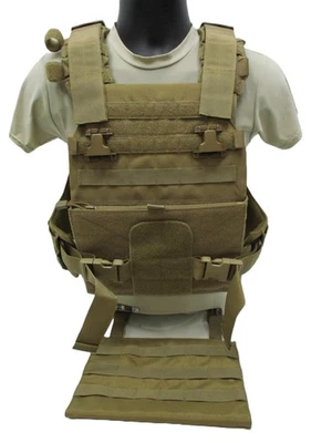 Portador de placas Condor - marrón coyote - con faja Shellback, portador de hidratación Foto 1 de 4