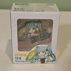 Pin Miku (Carreras Miku 2022) Nendoroid #105 con soporte - Imagen 1 de 4