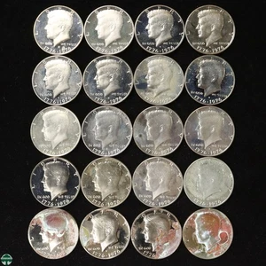 Roll of 1976-S Kennedy Half Dollars - Proof Details: Ugly Roll - Picture 1 of 6