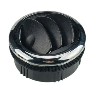 High Quality Car Vent Air Outlet Round For RV Boat Bus Car Accessories Black - Picture 1 of 11