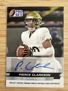 2022 Leaf Pro Set Draft - Autographs #PSA-PC1 Pierce Clarkson (AU, RC) Ole Miss - Picture 1 of 2