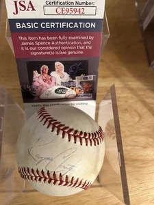 Von Royce Clayton signierter RON Baseball - JSA COA CE95942 - Bild 1 von 1