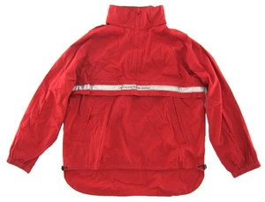 Vintage Calvin Klein Jeans Rot Reflektierend Pullover Kapuze Windbreaker Jacke Herren L - Bild 1 von 5