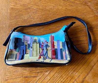 Candies New York Skyline Shoulder Strap Purse w/ Beads - Image 1 of 4