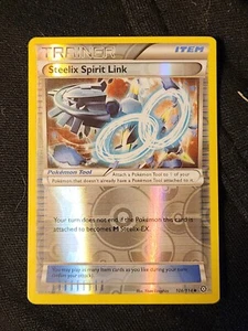 2016 Pokemon Steelix Spirit Link 106/114 - XY Steam Siege - Rev Holo - MINT - Bild 1 von 6