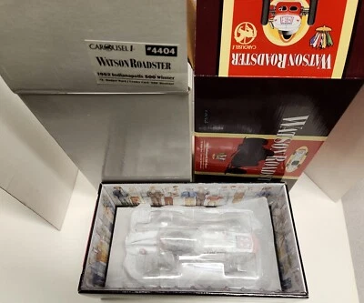 CAROUSEL #4404 1962 INDY 500 WINNER RODGER WARD #3 LEADER CARD "500"  1/18 - Image 1 of 4