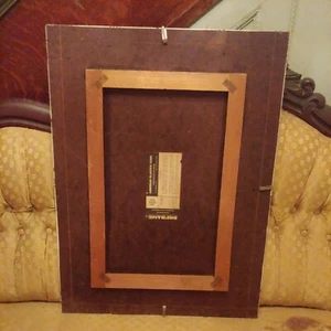 Vintage American Plastics Corp Noframe Floating Picture Frame 18 x 24 art holder - Picture 1 of 4