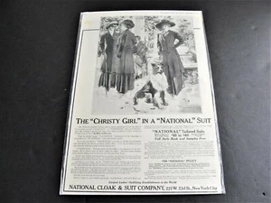 Anuncio de página de revista ""Christy Girl"" -The Ladies Home Journal 1909. - Imagen 1 de 8