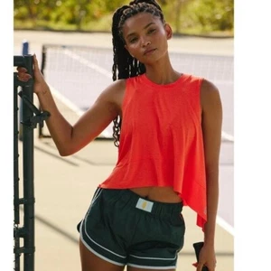 Top Tank Free People Tempo nuovo senza etichette colore: Scarlatto/Rosso Relax Fit Medium - Foto 1 di 7