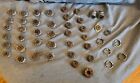 Large Lot (45 Piece) Vintage Vacuum Tube Sockets Bases And Parts