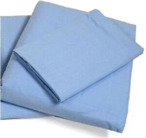 Excellent Art 4 Piece Cot Sheet and Pillow Case Set, Blue