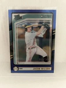 2024 Donruss Rated Prospects Blue /149 #181 Jacob Wilson - Oakland A's - Picture 1 of 1