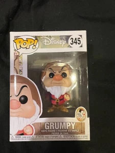 Pop! Funko #345 - Grumpy - Disney - Snow White & The Seven Dwarfs - 80 Years - Picture 1 of 7