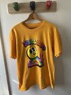 Spencer's Ink Boy Drugs R Bad Graphic T-Shirt Large Yellow