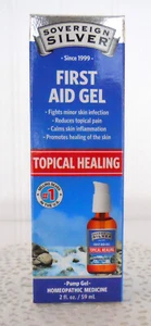 Sovereign Silver First Aid Gel Topical Healing 2 fl. oz. - Picture 1 of 4