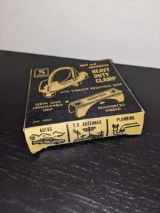 Vintage NOS 2" MU-16 Heavy Duty Exhaust Pipe Muffler Clamps Original Box - Picture 1 of 4