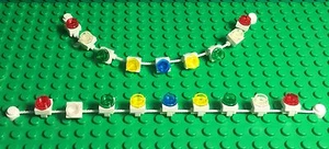 Lego 2 City Navidad Cuerda Blanca Cuerda Guirnalda Multicolor Luces/Iluminación - Imagen 1 de 1