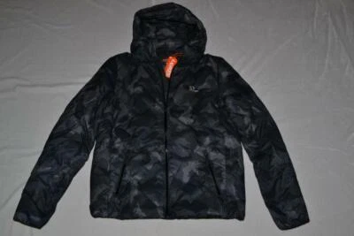 AUTÉNTICA CHAQUETA ACOLCHADA ECHO EDREDÓN SUPERDRY PARA HOMBRE AZUL MARINO CAMUFLAJE TODAS LAS TALLAS NUEVA Foto 1 de 4
