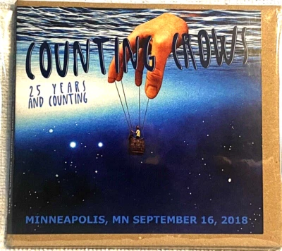 COUNTING CROWS 9-16-18 Mystic Lake Amphitheater Minneapolis MN 2 CD *NEW* - Image 1 of 2