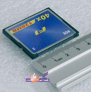 128 MB PQI 40x Compact Flash Carte Mémoire Cf Compact #29 - Afbeelding 1 van 1