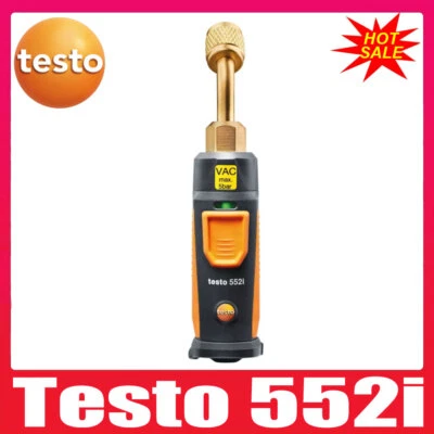 Sistemas de refrigeración de aire acondicionado inalámbricos con medidor de vacío digital Testo 552i Foto 1 de 4