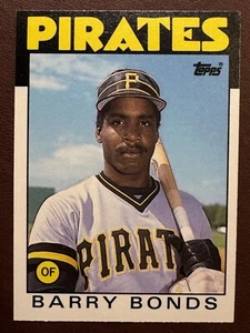 Barry Bonds 1986 Topps Traded #11T Rookie RC Pittsburgh Pirates - Picture 1 of 2