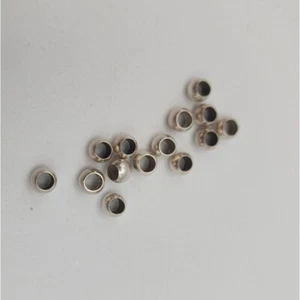 14 piece Silver 925 beads spacers balls - Picture 1 of 3