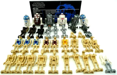 LEGO Star Wars: Droids Mini Figures Lot R2-D2 Battle Astromech Assassin Commando - Image 1 of 4