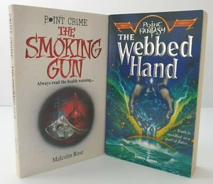 Point Fantasy The Webbed Hand & Point Crime The Smoking Gun Books - Picture 1 of 12