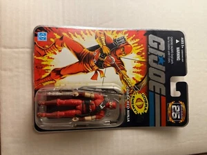 GI Joe 25th Anniversary Cobra Red Ninja The Enemy 3.75" Action Figure 2007 - Picture 1 of 4
