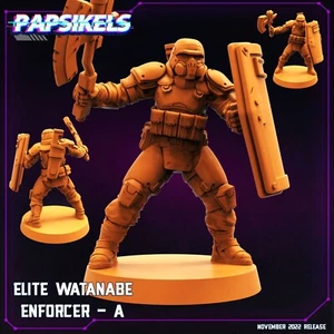 PCPD Watanabe Enforcers | Papz Industries| Papsikels | 32mm scale - Bild 1 von 10