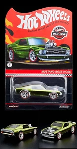 HOT WHEELS RLC LIMITED 1970 MUSTANG BOSS HOSS REAL RIDERS OLIVE - SERIES 2021 - Bild 1 von 6