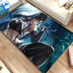 Tappeto Adult 120x160cm Sexy Girl Big Booty Big Boobs Anime Adult Tifa Aerith F - Picture 1 of 6