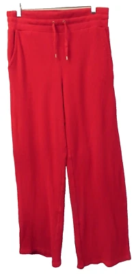 LAUREN RALPH LAUREN Waffle-Knit Wide Leg Sweatpants with Pocket SZ Petite Medium - Image 1 of 4