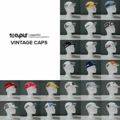 Cotton Caps Vintage Retro, Raleigh/Clements/Merckx/Bianchi/Campagnolo & More - Image 1 of 4
