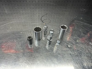 Vintage Sears Shallow Socket Lot Deep Shallow Impact Adapters USA Made - Picture 1 of 4