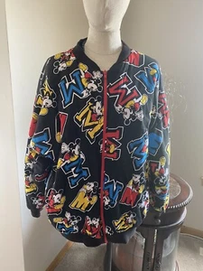 Mickey Mouse Reversible Aislado All Over Print Jacket One Size Fits All - Imagen 1 de 6