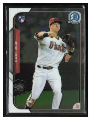 2015 Bowman Chrome #168 Jake Lamb RC - Image 1 of 2
