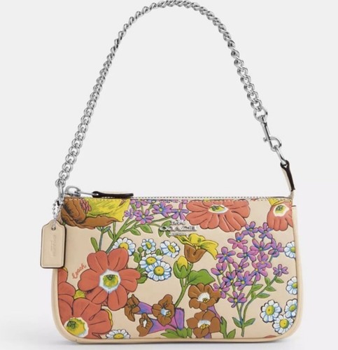Coach CR365 Nolita 19 con stampa floreale nuovo con etichette