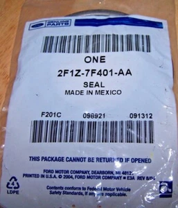GENUINE FORD OEM CONVERTER HUB OIL SEAL - 2F1Z-7F401-AA - NOS! - Bild 1 von 5