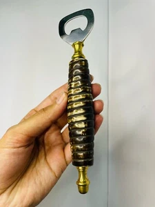 Vintage Bottle opener With Beautiful Resin Handle Antique Beer Bottle Opener - Picture 1 of 5