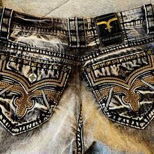 Rock Revival Wade Alt Straight Jeans, 36X30
