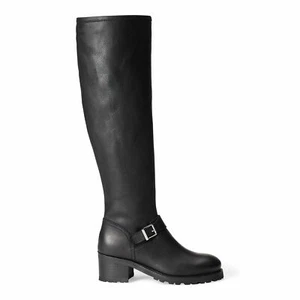 Polo Ralph Lauren BLACK Women's Patsie Leather Boot, 7B, NWOB - Picture 1 of 1